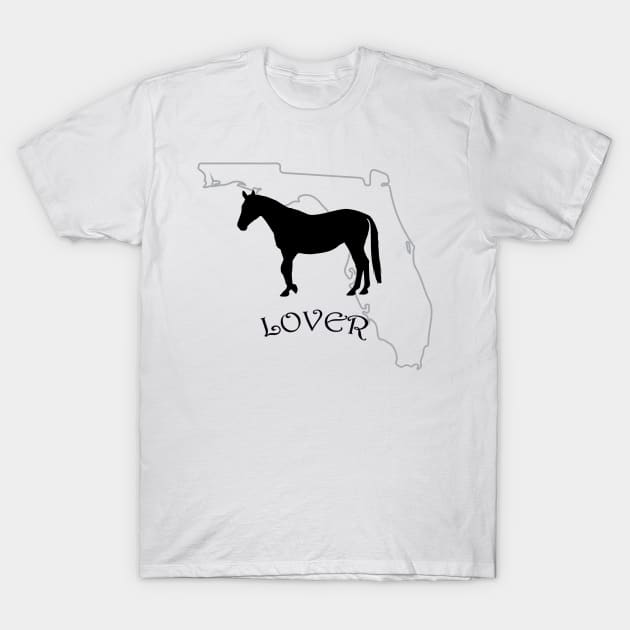 Florida Horse Lover Gifts T-Shirt by Prairie Ridge Designs